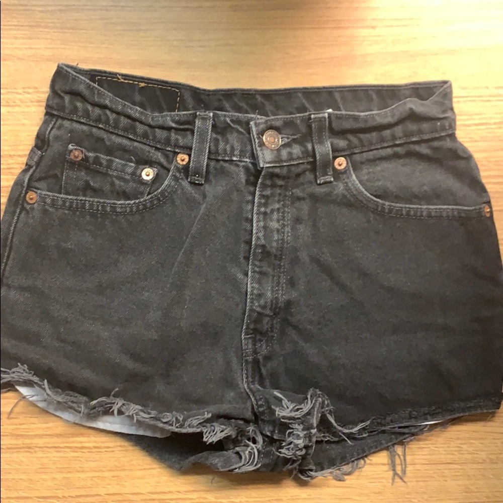 Denim Levi Shorts